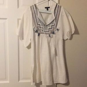 Jcrew tunic/ coverup